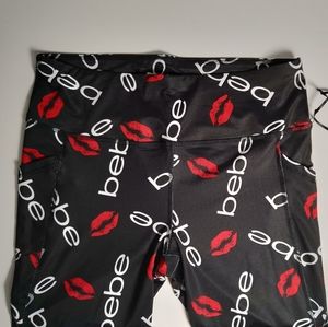 BeBe Leggings, Size Large